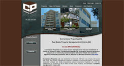 Desktop Screenshot of cornerstoneproperties.bc.ca